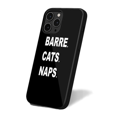 Barre Cats Naps Flowy Savasana iPhone 16 Case Cover