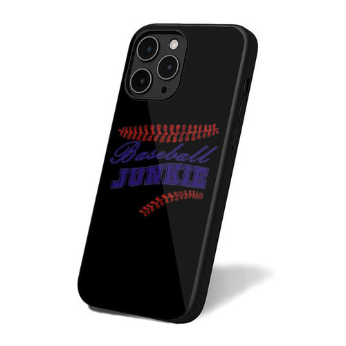 Baseball Junkie iPhone 16 Case Cover