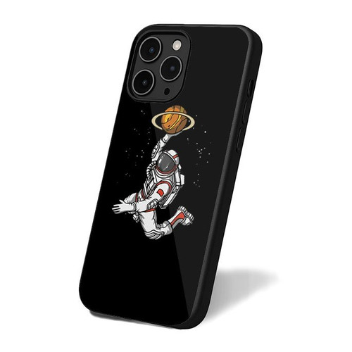 Basketball Astronaut Space Planet iPhone 16 Case Cover