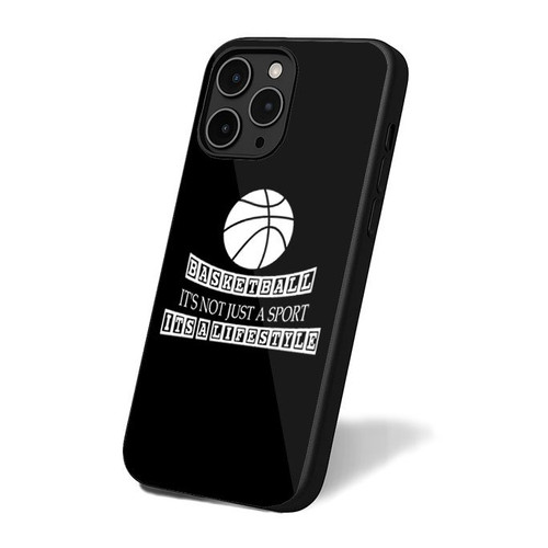 Basketball It's A Lifestyle iPhone 16 Case Cover