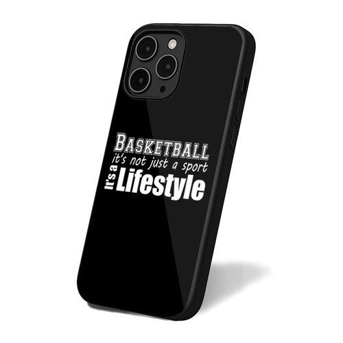 Basketball It's A Lifestyle Quote iPhone 16 Case Cover
