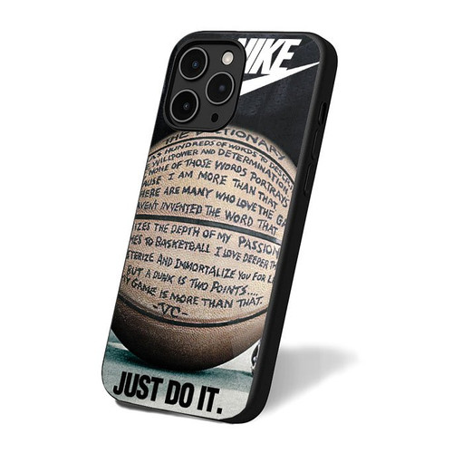 Basketball Quotes Just Do Later Funny iPhone 16 Case Cover
