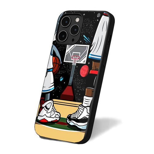 Basketball Space Jam Hard iPhone 16 Case Cover