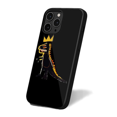 Basquiat Dinosaur Art Simple Retro iPhone 16 Case Cover