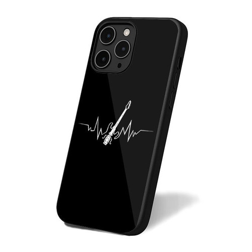 Bass Guitar Heatbeat iPhone 16 Case Cover