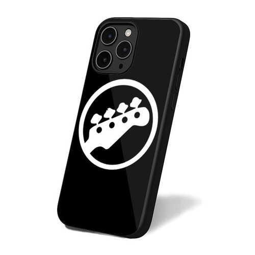 Bass Guitar Logo iPhone 16 Case Cover