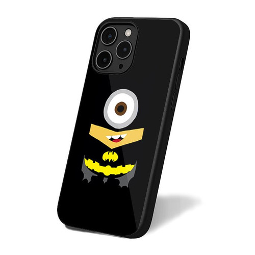 Bat Minion Dark Night Vintage Art Retro iPhone 16 Case Cover