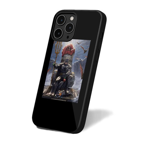 Batman Aquaman Parody iPhone 16 Case Cover