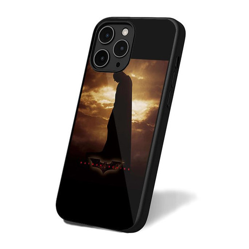 Batman Begins Retro Art Simple iPhone 16 Case Cover