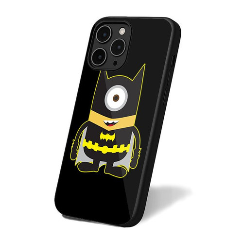 Batman Minion Superhero Cartoon iPhone 16 Case Cover