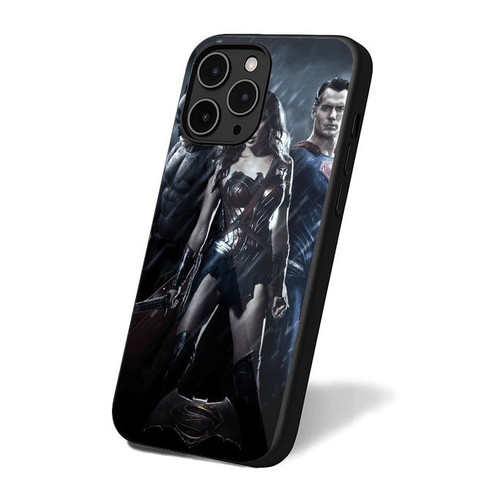 Batman Superman Wonder Woman Comics Characters Dc Comics iPhone 16 Case Cover