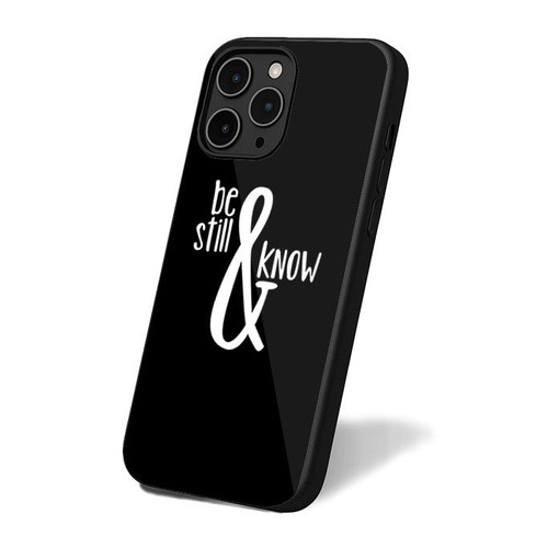 Be Still & Know Jesus Hipster iPhone 16 Case Cover