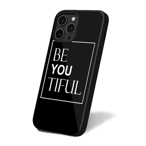 Be You Tiful Quote iPhone 16 Case Cover