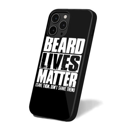 Beard Lives Matter Art Vintage Retro Simple iPhone 16 Case Cover