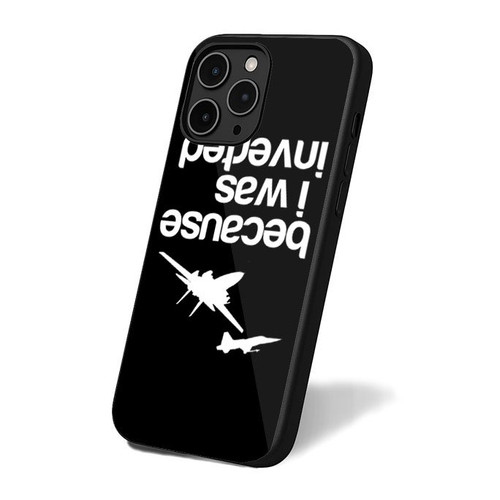 Because I Was Inverted Simple Retro Vintage iPhone 16 Case Cover