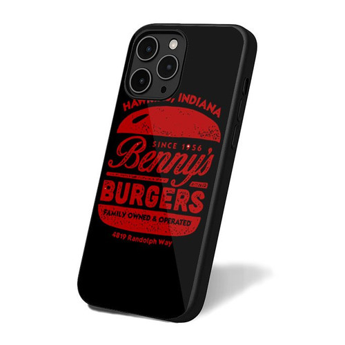Benny's Burgers Stranger Things Classic Retro Simple Art Vintage iPhone 16 Case Cover