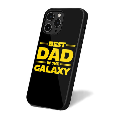 Best Dad In The Galaxy Retro Art Simple Vintage iPhone 16 Case Cover