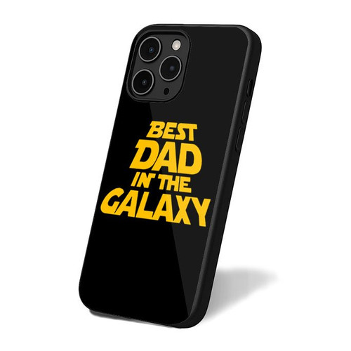 Best Dad In The Galaxy Retro Simple Vintage Art iPhone 16 Case Cover