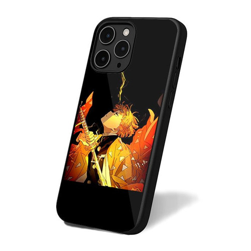 Best Demon Slayer Zenitsu Agatsuma iPhone 16 Case Cover