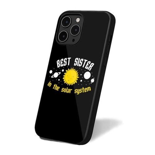 Best Sister In The Solar System Galaxy Design iPhone 16 Case Cover