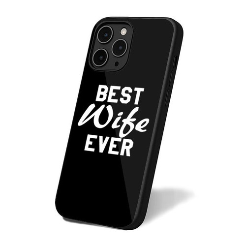 Best Wife Ever Classic Vintage Simple Retro Art iPhone 16 Case Cover
