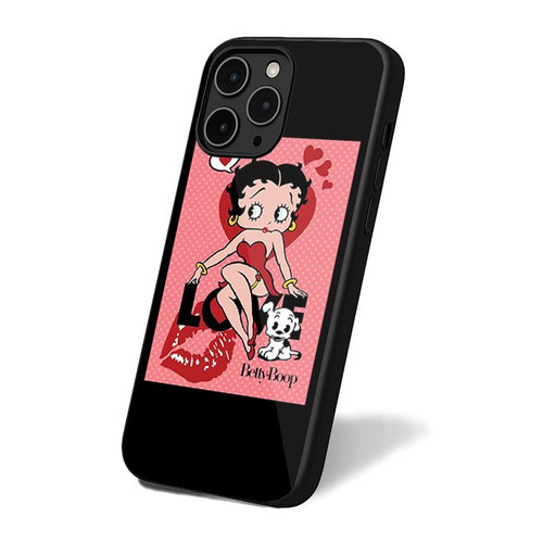 Betty Boop Animated Cartoon Love iPhone 16 Case Cover