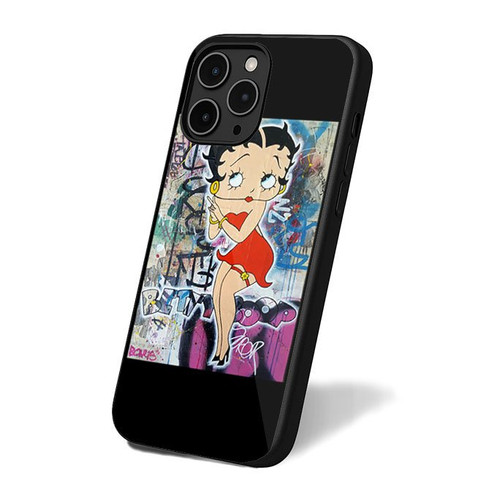 Betty Boop Garfity iPhone 16 Case Cover