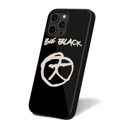 Big Black iPhone 16 Case Cover