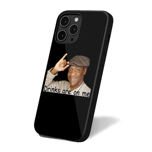 Bill Cosby Drinks Are On Me Classic Retro Simple Vintage Art iPhone 16 Case Cover