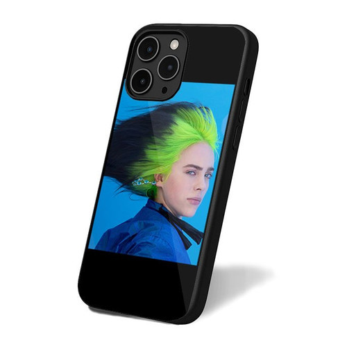Billie Eilish Balck And Green Hair iPhone 16 Case Cover
