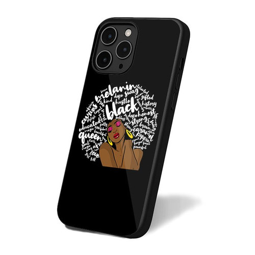 Black Afro Queen iPhone 16 Case Cover