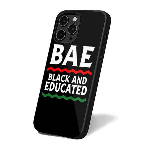Black And Educated Bae Classic Art Simple Retro Vintage iPhone 16 Case Cover