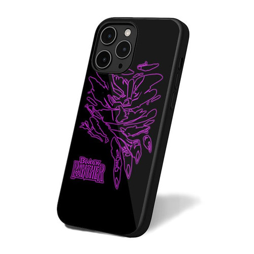 Black Panther Breakthrough Simple Art Retro iPhone 16 Case Cover
