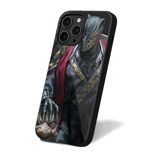 Black Panther In The Thrones The Avengers Infinity War Infinity Stones Galaxy iPhone 16 Case Cover