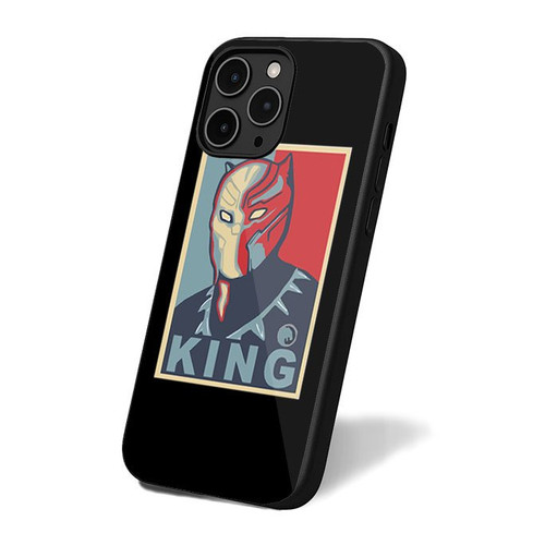 Black Panther Obama Style King iPhone 16 Case Cover