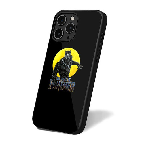 Black Panther Super Heroes Marvel Movie Simple Classic Retro iPhone 16 Case Cover
