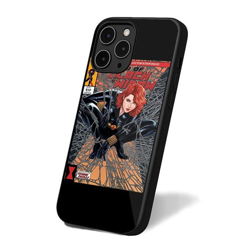 Black Widow Comic Book Revolution iPhone 16 Case Cover
