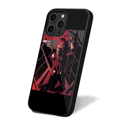 Black Widow Comic Book Revolution Marvel iPhone 16 Case Cover