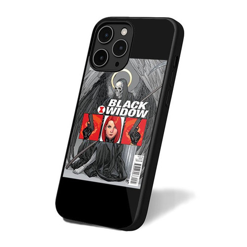 Black Widow Issue Marvel Comics iPhone 16 Case Cover