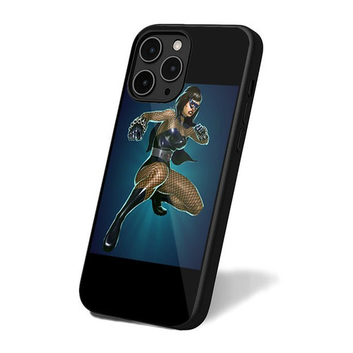 Black Widow Superhero iPhone 16 Case Cover