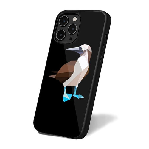 Blue Footed Boobie Low Poly Geometric iPhone 16 Case Cover