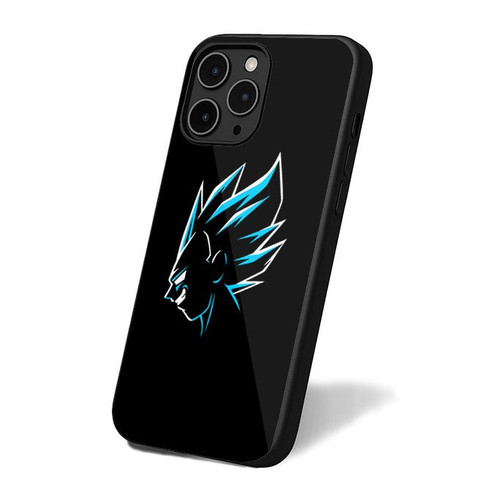 Blue God Prince Vegeta iPhone 16 Case Cover