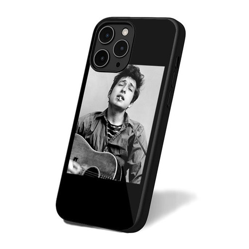 Bob Dylan Playing Guitar Simple Vintage Art iPhone 16 Case Cover