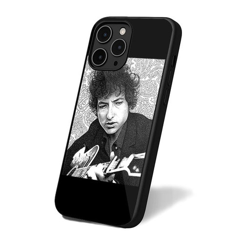 Bob Dylan With Guitar iPhone 16 Case Cover