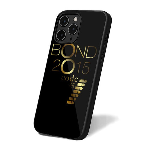 Bond 25 Gold Logo iPhone 16 Case Cover
