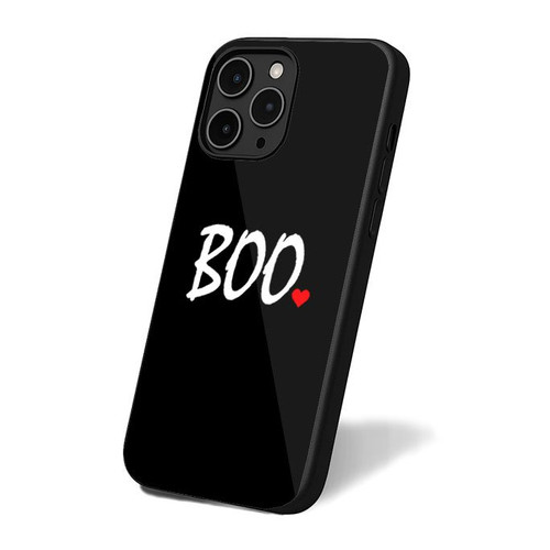 Boo With Heart Halloween Costume Halloween Gift iPhone 16 Case Cover