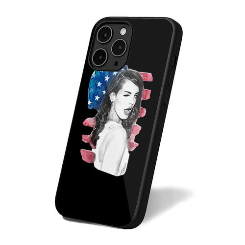 Born To Die Lana Del Rey American Flag iPhone 16 Case Cover