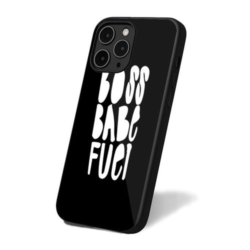 Boss Babe Fuel Inspired Coworkers Drink And Barware iPhone 16 Case Cover