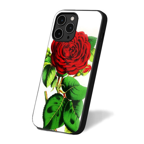 Botanical Rose iPhone 16 Case Cover
