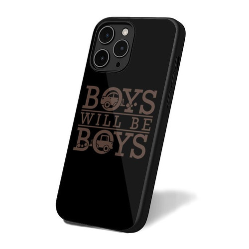 Boys Will Be Boys Wall iPhone 16 Case Cover